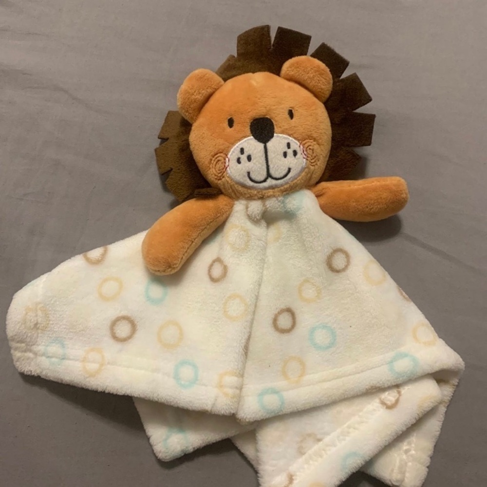 Lion Lovey/Security Blanket for Baby